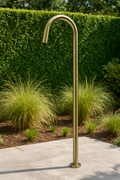 Seville Antique Brass Floor Bath Spout