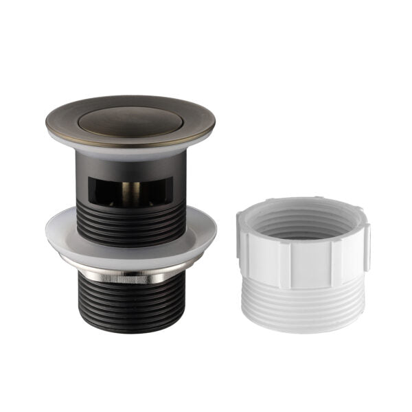 Seville Antique Brass Pop Up 32mm