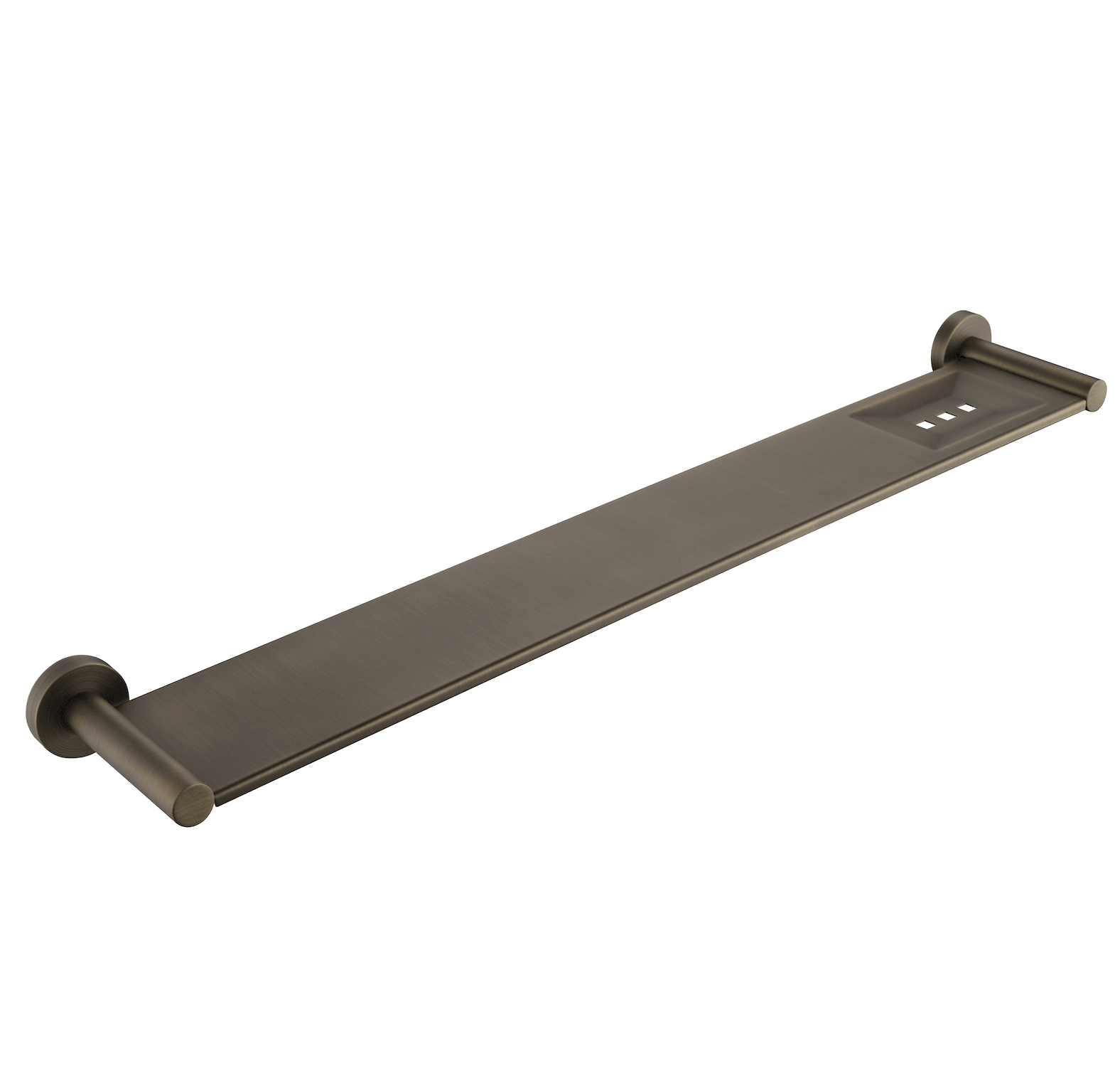 Seville Antique Brass Stainless Steel Shelf