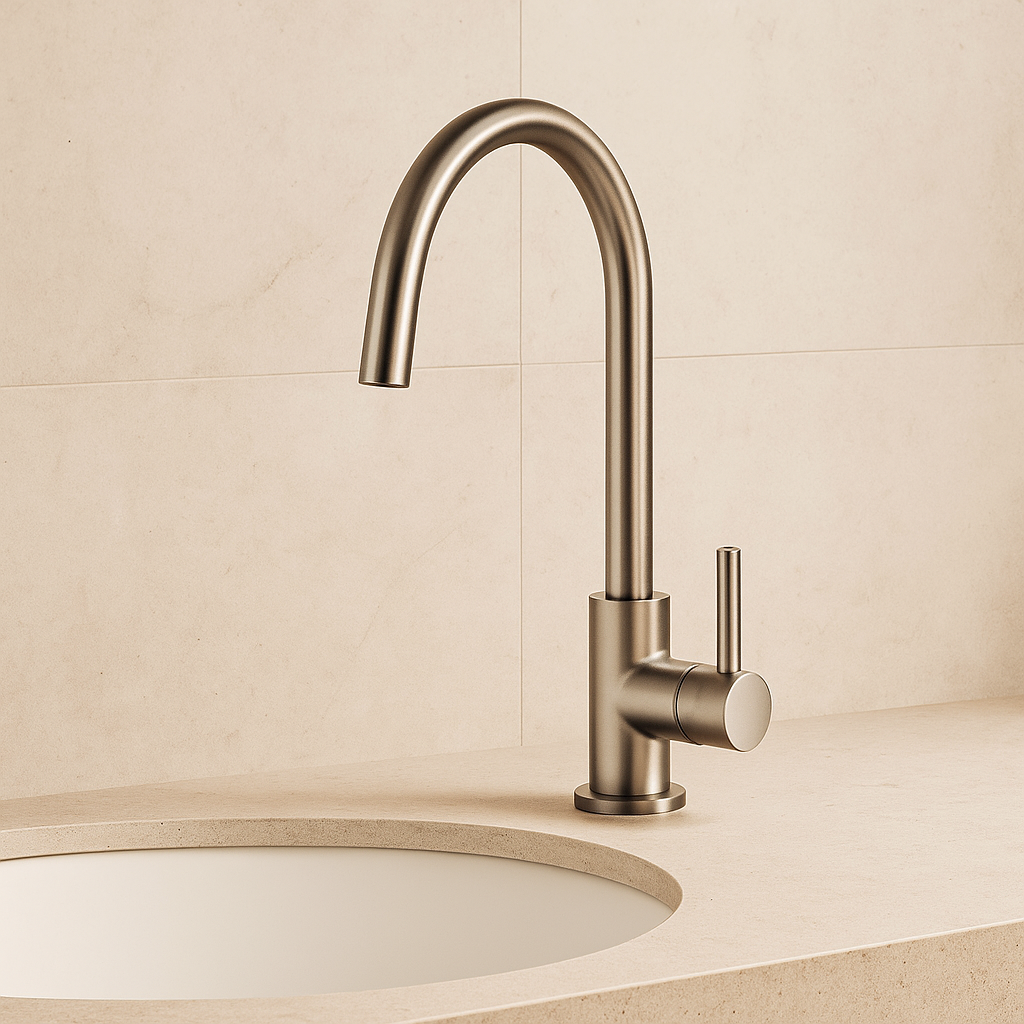 Valencia Brushed Nickel Kitchen/Laundry Mixer