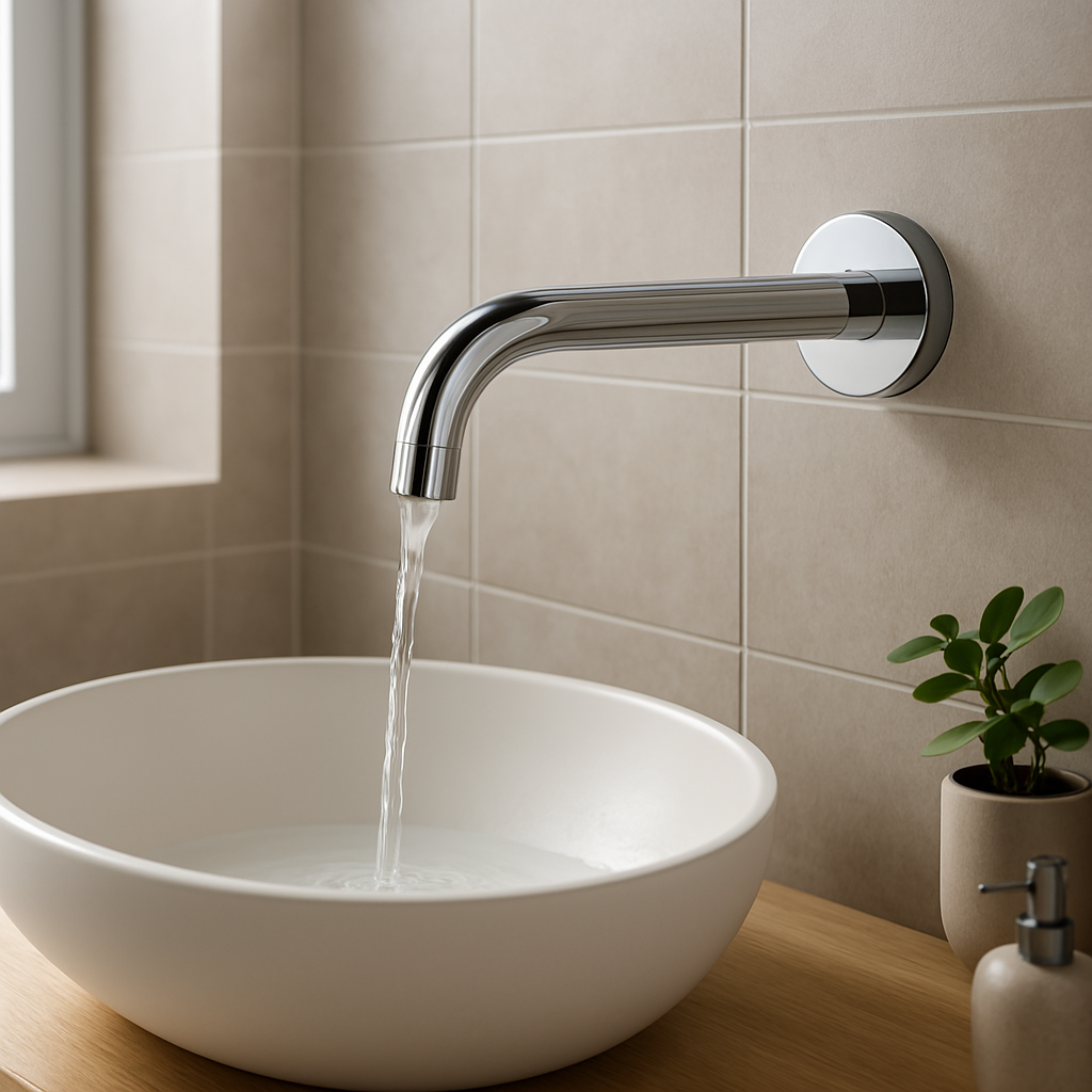 Chrome Wall Spout