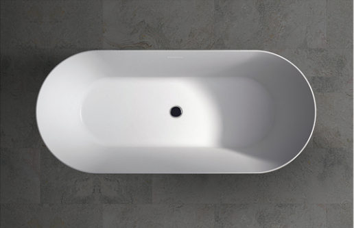 Olivia 1500mm Freestanding Bath – Ultra Slim Rim Acrylic Bath