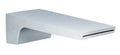 Bath Spout PK-9005 with sleek, square design and matte finish.