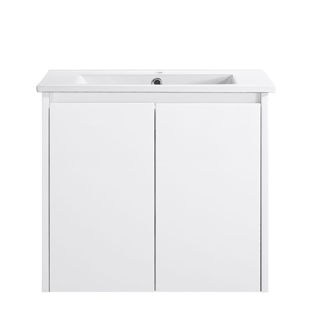 Sierra 600 Wall Hung 360mm  Vanity – Gloss or Matt Finish with Soft Close Drawers